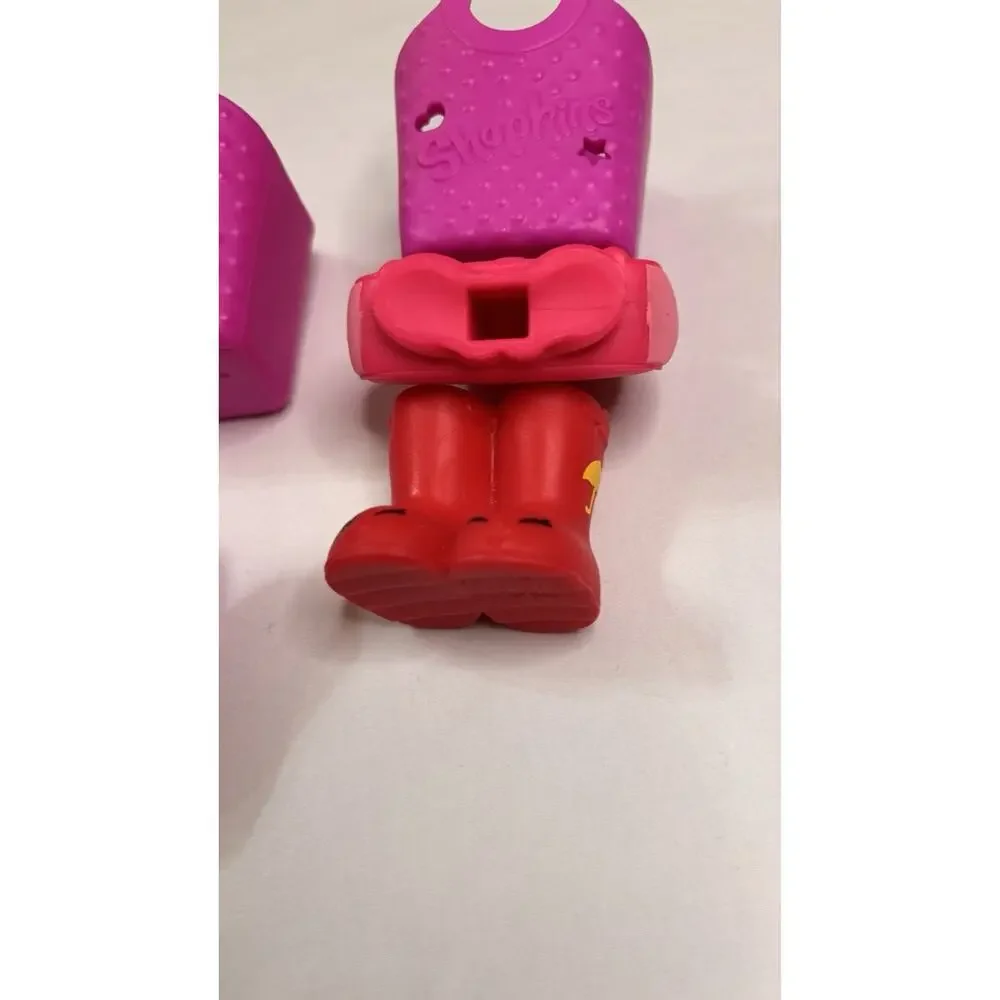 Shopkins for McDonald's Happy Meal Toys Lot of 6 ~ Shoes, Dress, Purse,Boots